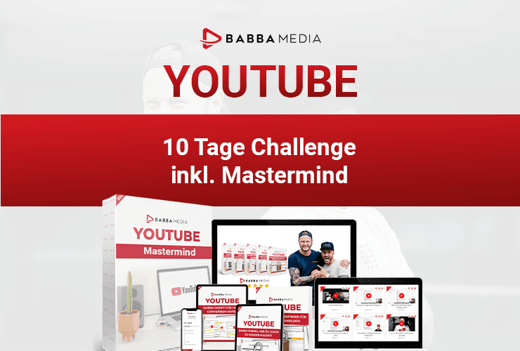 ✅ Starte jetzt: 10 Tage YouTube Challenge + Mastermind mit Babba Media!